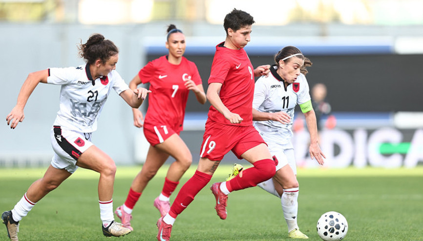 A Milli Kadın Futbol Takımı, Arnavutluk ile yenişemedi