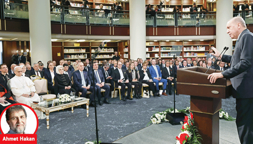 Erdoğan Papa’ya kesintisiz tebliğ yaptı