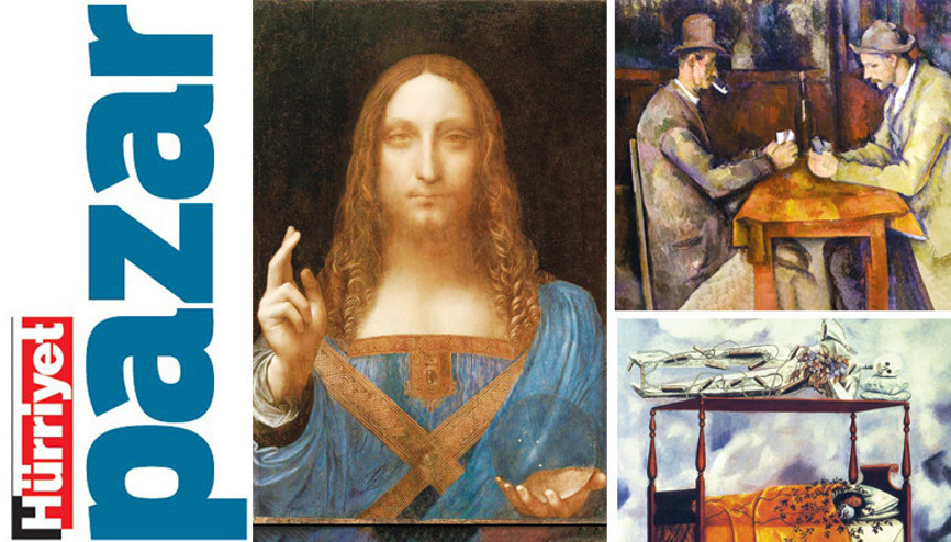 Dünyanın en değerli eserleri fiyatları arttıkça artıyor Dünyanın en değerli eserleri fiyatları arttıkça artıyor