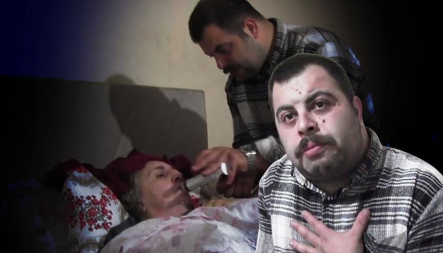 Felç kalan annesine hayatını adadı | Ayağını öper, koklarım; çünkü cennet kokuyor