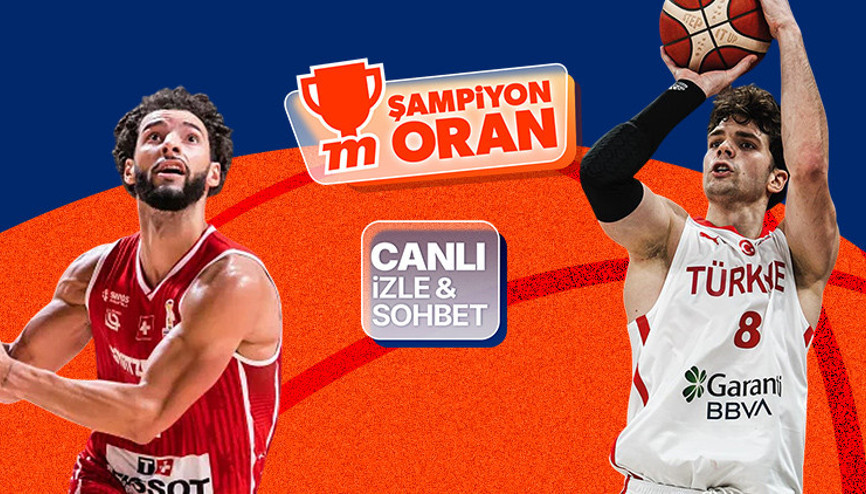 Türkiye, İsviçreye konuk oluyor Maçın heyecanı canlı yayın, canlı sohbet ve Şampiyon Oranlar ile Mislide
