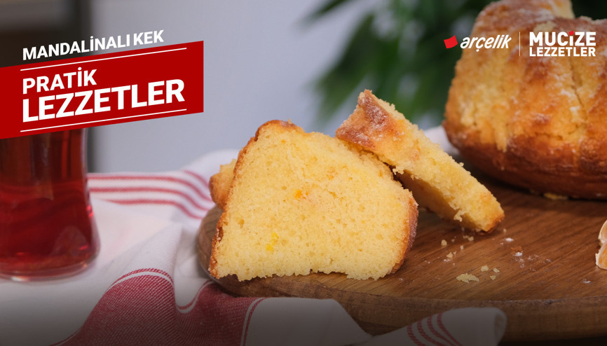 Mandalinalı kek tarifi
