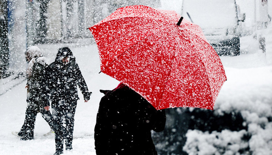 Meteorolojiden kuvvetli yağış ve kar uyarısı Hava sıcaklığı 4 derece düşecek