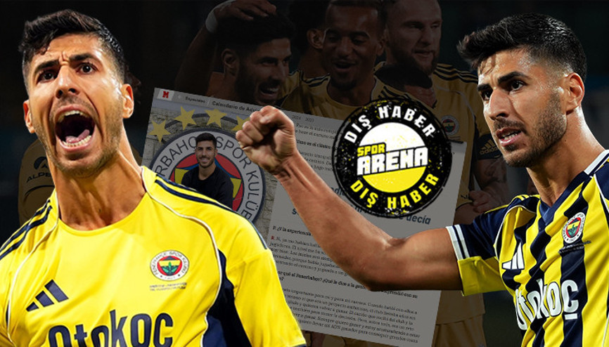 Marco Asensiodan Fenerbahçe ve Dünya Kupası itirafı Fenerbahçe, Real Madride benziyor Buraya gelmeyi seçtim çünkü...