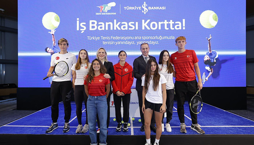 İş Bankası Türkiye Tenis Federasyonu’nun ana sponsoru oldu
