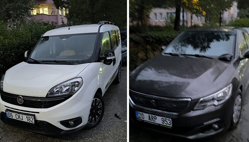 Tam 40 araca aynısını yaptı Sitede avukat komşu terörü