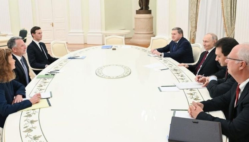 Kremlin Sarayında kritik görüşme… Putin, ABDli yetkililer ile bir araya geldi