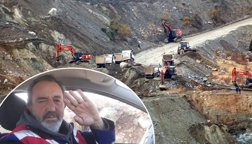 Sivasta göçük altında kalmıştı Şantiye müdürünü arama çalışmaları 18. gününde devam ediyor