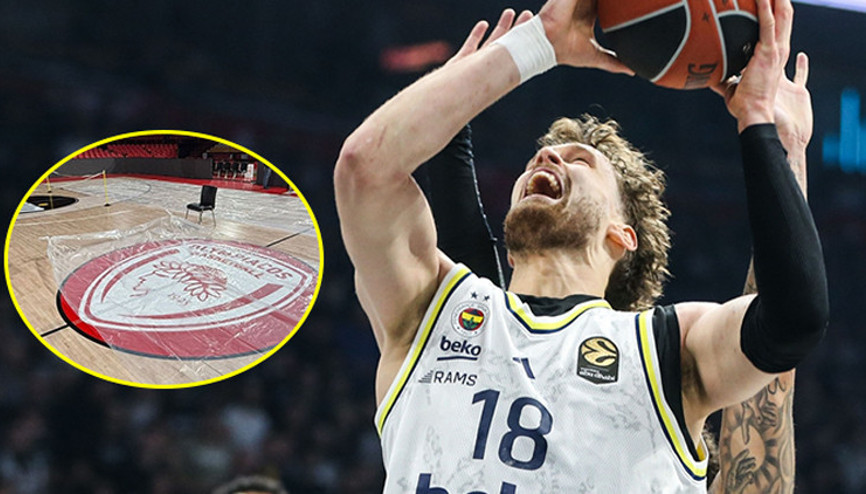 Euroleaguede Olympiakos-Fenerbahçe maçına yağış engeli Erteleme kararı...