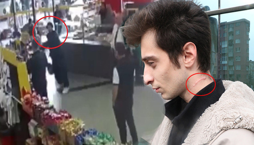 Tartıştığı büfe çalışanını boğazından bıçaklayan sanığa 9 yıl 7 ay hapis