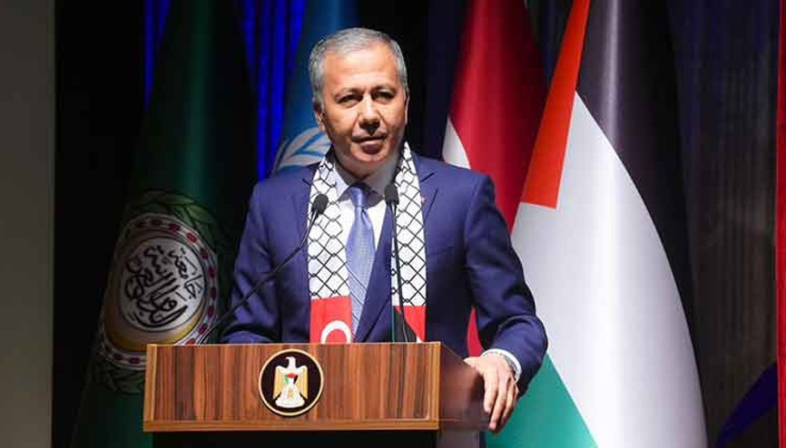 Bakan Yerlikaya: Türkiye, Filistin halkının yanında olacaktır