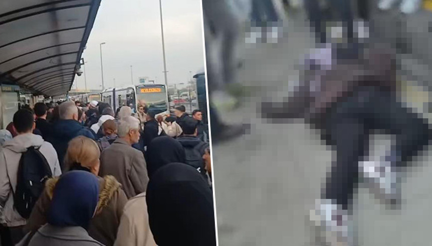 Durakta bayılan 14 yaşındaki çocuk metrobüsün altında kaldı O anlar kamerada