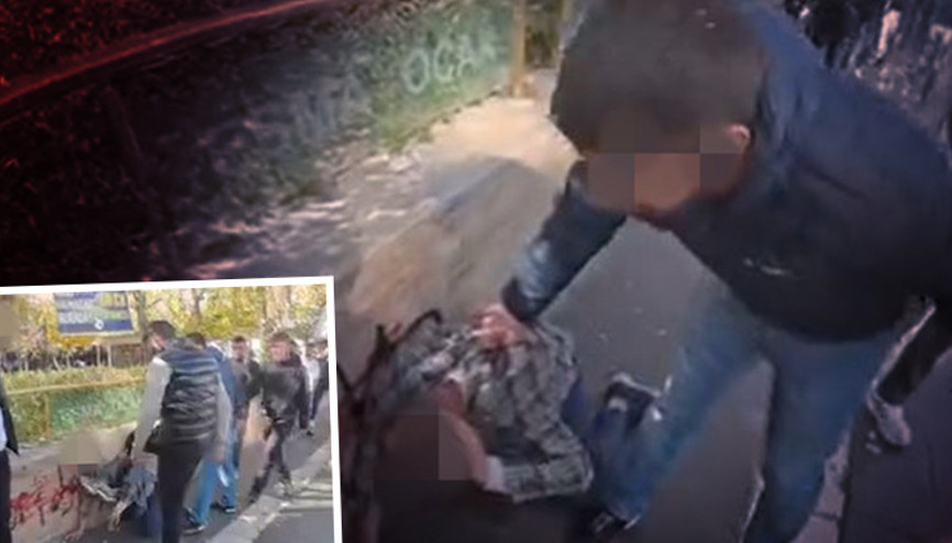 Yengeye mesajın sonu: Buluşma noktasında feci şekilde dayak yerdi