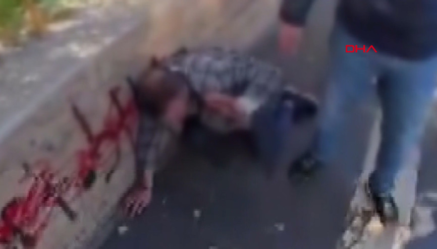 Yengesine mesaj atıp buluşmaya çağıran kişiyi dövüp tabancayla bacağından vurdu