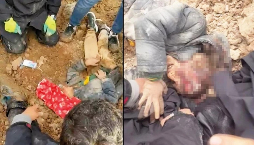 Kayıp olarak aranan çocuk, toprağa gömülü bulundu