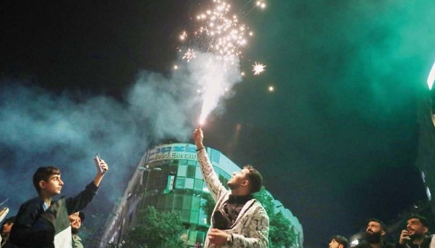 Milyonlar kutladı… Suriye’de yıldönümü coşkusu