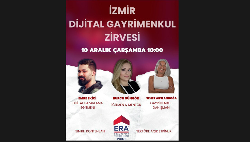 İzmirde dijital gayrimenkul zirvesi
