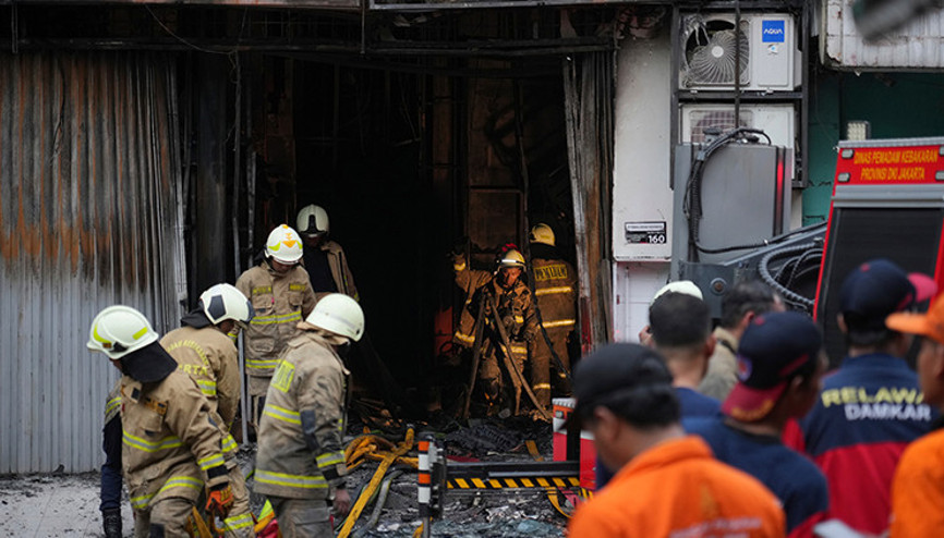 Endonezyada dron şirketinin binası alevler içinde kaldı
