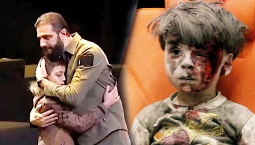 Esad zulmünün sembolü Ümran bebek zaferi kutladı...