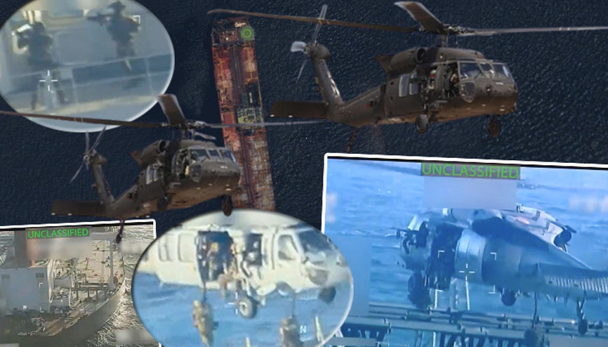 ABDden Karayiplerde gerilimi tırmandıracak operasyon: Venezuela gemisine çıkarma harekatı Washington, o anları paylaştı