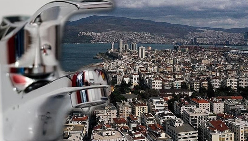 İzmirde 13 ilçede her gün su kesintileri uygulanacak Suların kesileceği saat belli oldu