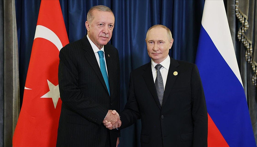 Kremlin: Rusya Devlet Başkanı Putin, yarın Türkmenistan’da Cumhurbaşkanı Erdoğan ile görüşecek