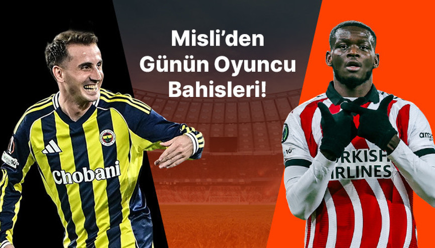 Avrupa Ligi golcüsü Kerem Aktürkoğlu  Samsunspor, Mouandilmadji’nin golleriyle liderliğini sürdürmek istiyor … İşte Misli’den günün oyuncu bahisleri