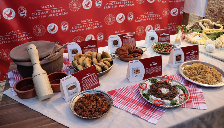 Hatayda coğrafi işaret tescili alan 7 ürün tanıtıldı