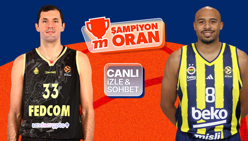 Fenerbahçe EuroLeaguede Monaco deplasmanında Maçın heyecanı canlı yayın, canlı sohbet ve Şampiyon Oranlar ile Mislide