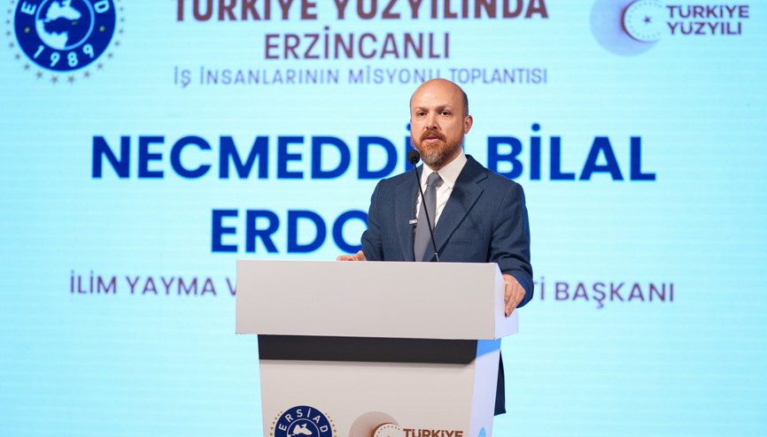 Bilal Erdoğan Türkiye Yüzyılında Erzincanlı İş İnsanlarının Misyonu programında konuştu Bilal Erdoğan Türkiye Yüzyılında Erzincanlı İş İnsanlarının Misyonu programında konuştu