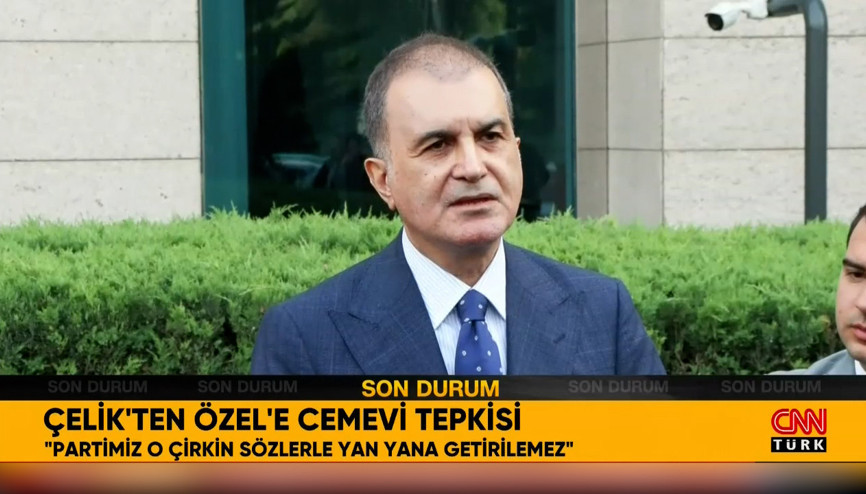 AK Parti Sözcüsü Çelikten Özgür Özele Cemevi tepkisi