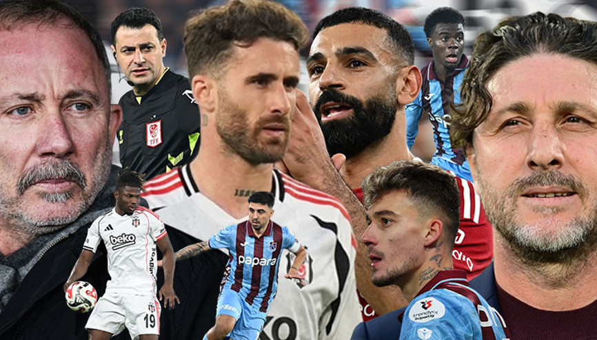 Trabzonspor-Beşiktaş maçını usta yazarlar değerlendirdi: Salah oynuyor, Rafa Silva istemiyor