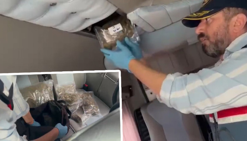 Servis aracında piyasa değeri 30 milyon lira olan uyuşturucu ele geçirildi 7 kişi tutuklandı