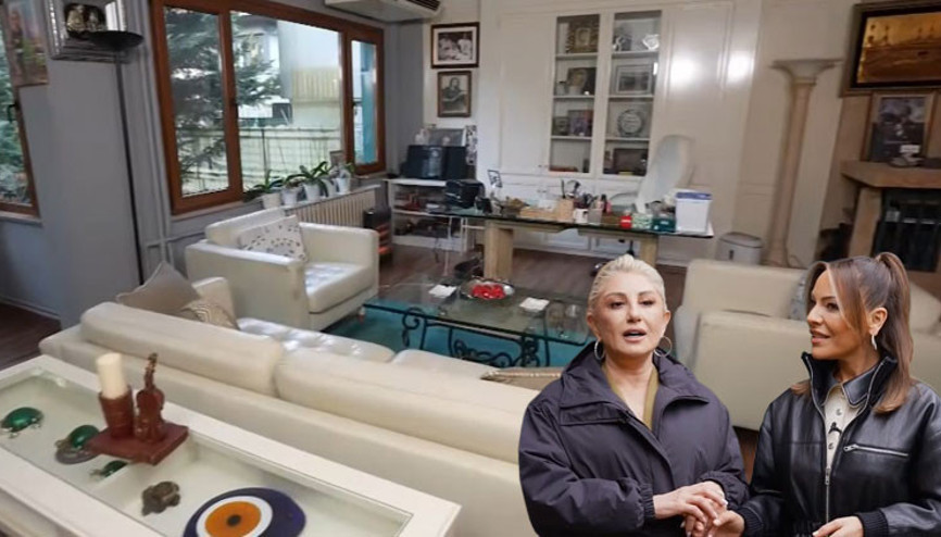 Evimden çok burada vakit geçiriyorum Usta sanatçı 2 katlı villasının kapılarını açtı