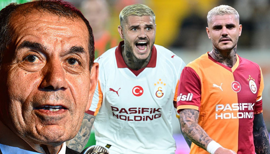 Galatasarayda Icardi için karar çıktı Dursun Özbek son sözü söyledi