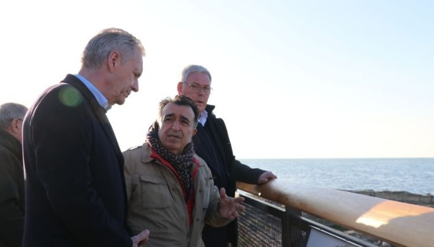 Eski Almanya Cumhurbaşkanı Wulfftan İznike ziyaret