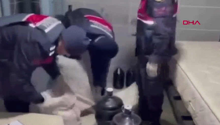 Aydında 6 ton sahte şarap ele geçirildi: 1 gözaltı