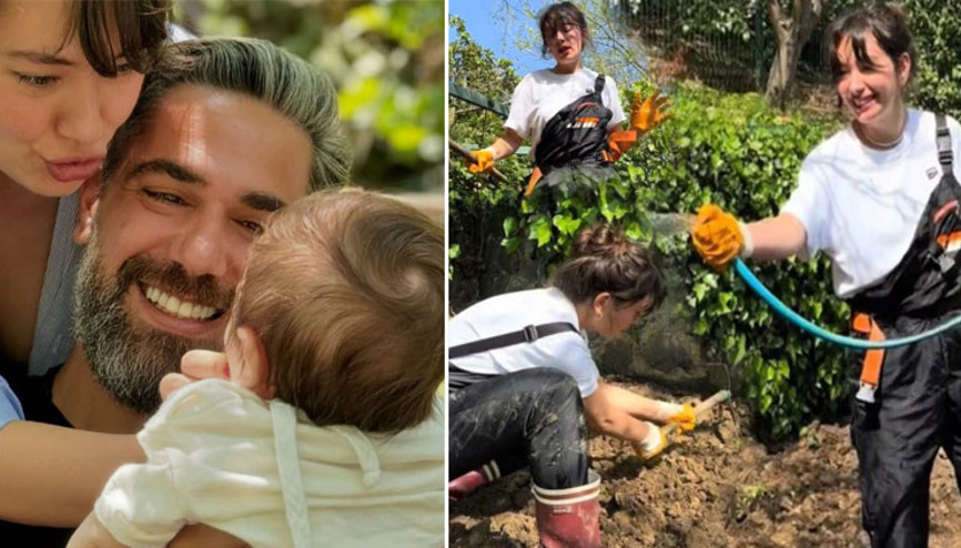 Kendi yiyeceğini kendi üretiyor: Azize her şeyin organiğini yediriyorum Kendi yiyeceğini kendi üretiyor: Azize her şeyin organiğini yediriyorum