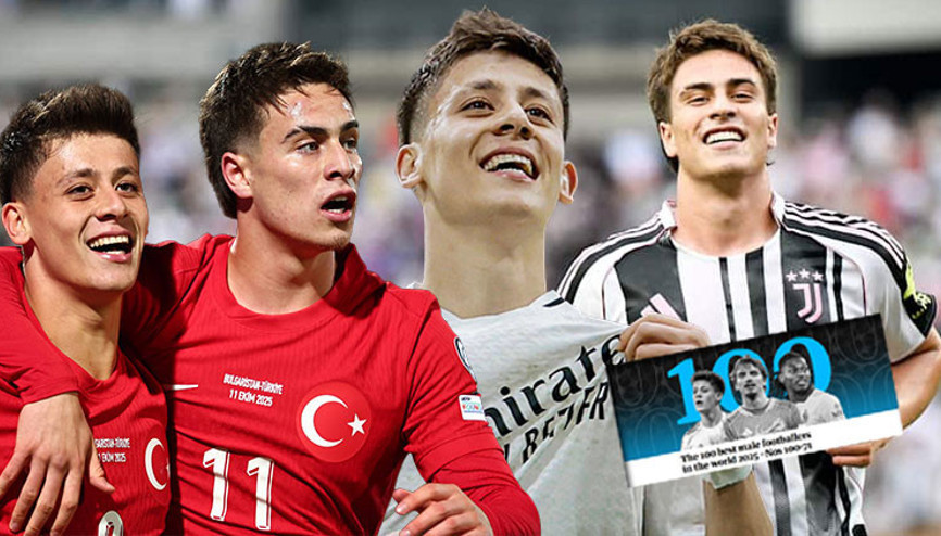 Arda Güler ve Kenan Yıldız, dünyanın en iyi futbolcuları listesine girdi İlk 30 açıklandı