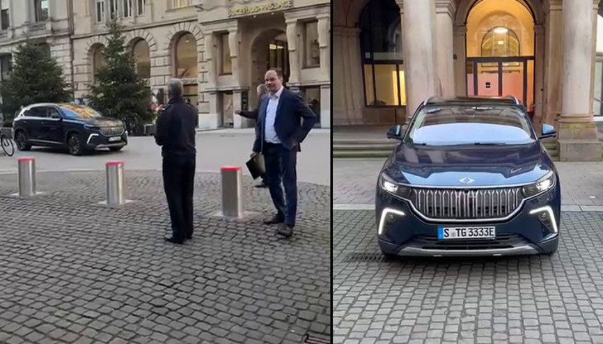 Togg Hamburg sokaklarında: Resmi törende sahnedeydi Togg Hamburg sokaklarında: Resmi törende sahnedeydi