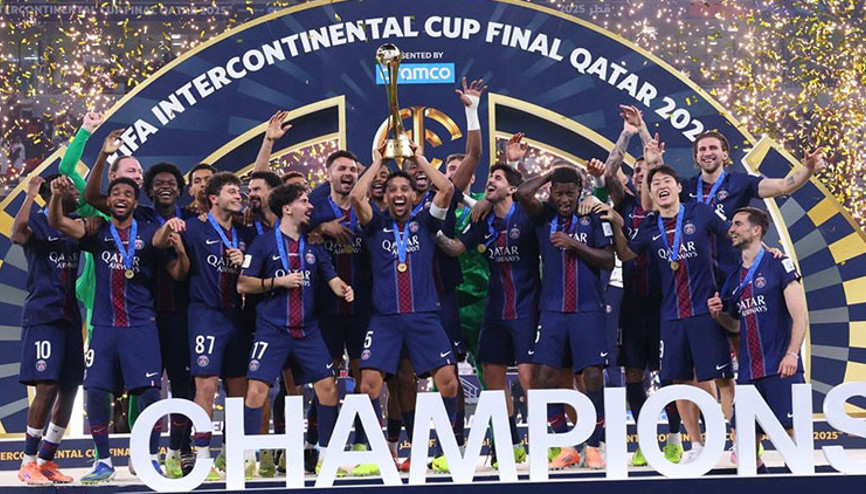 2025 FIFA Kıtalararası Kupada şampiyon Paris Saint-Germain