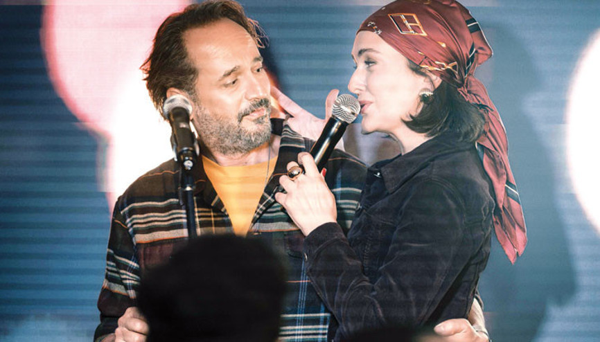 Yeni aşktan ilk kareler