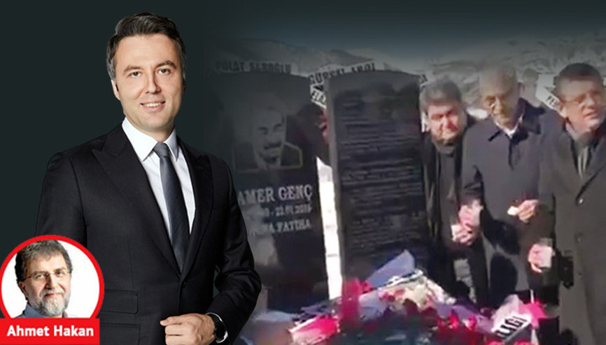 Mezarlıkta rakı olayı ve kokain çeken gazeteci