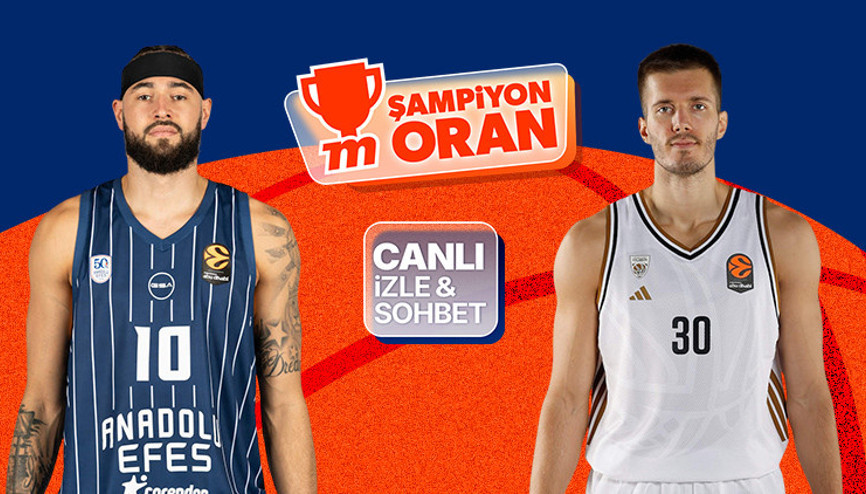 Anadolu Efes, EuroLeaguede Dubai Basketbolu ağırlıyor Maçın heyecanı canlı yayın, canlı sohbet ve Şampiyon Oranlar ile Mislide