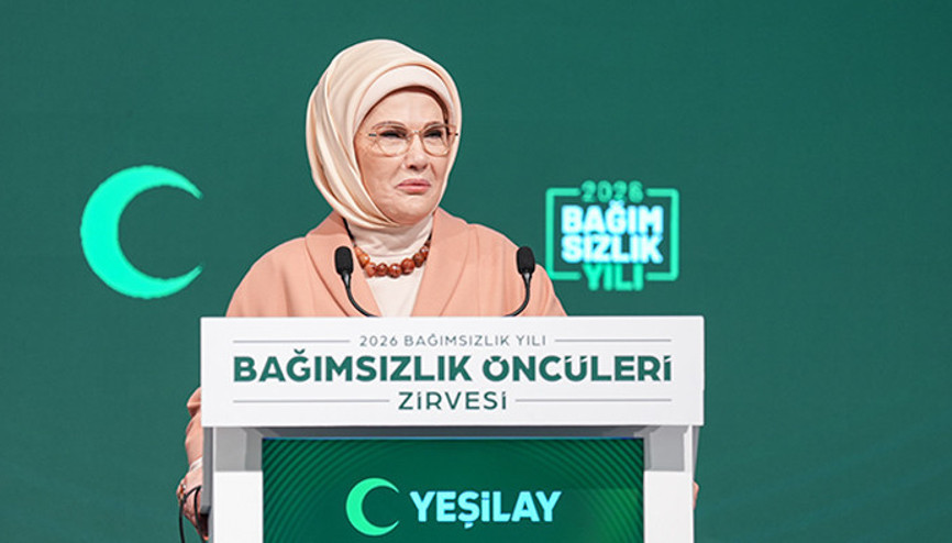 Emine Erdoğan, Bağımsızlık Öncüleri Zirvesinde konuştu: 2026yı Bağımsızlık Yılı ilan ediyoruz Emine Erdoğan, Bağımsızlık Öncüleri Zirvesinde konuştu: 2026yı Bağımsızlık Yılı ilan ediyoruz