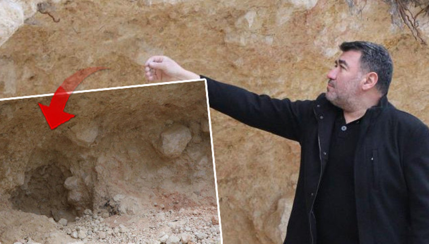 Kentte kazmayla mağaralar açıldı: İçerisine birden fazla insan sığabiliyor Nedeni şaşırttı: Buraları Ferhat gibi kazmışlar