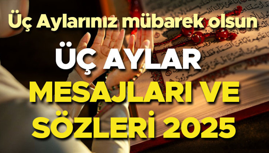 ÜÇ AYLAR MESAJLARI VE RECEP AYI SÖZLERİ 2025 RESİMLİ (En farklı seçenekler) || Dualı, hadisli, uzun, kısa ve anlamlı üç aylar başlangıcı mesajları Hoş geldin Recep ayı sözleri...