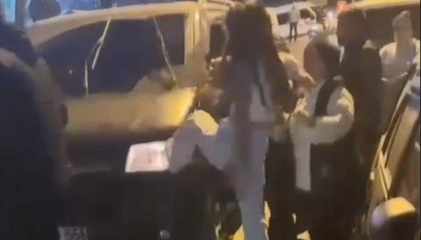 Gaziosmanpaşa’da kadına şiddet iddiası: Şüpheliye ve aracına saldırdılar