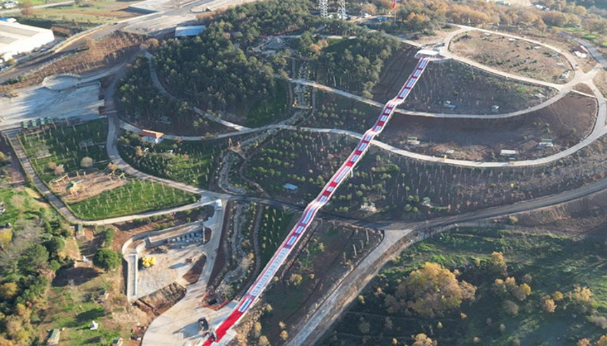 Belediyeden 207 metrelik dev kaydırak: Adrenalin sevenlerin uğrak noktası olacak