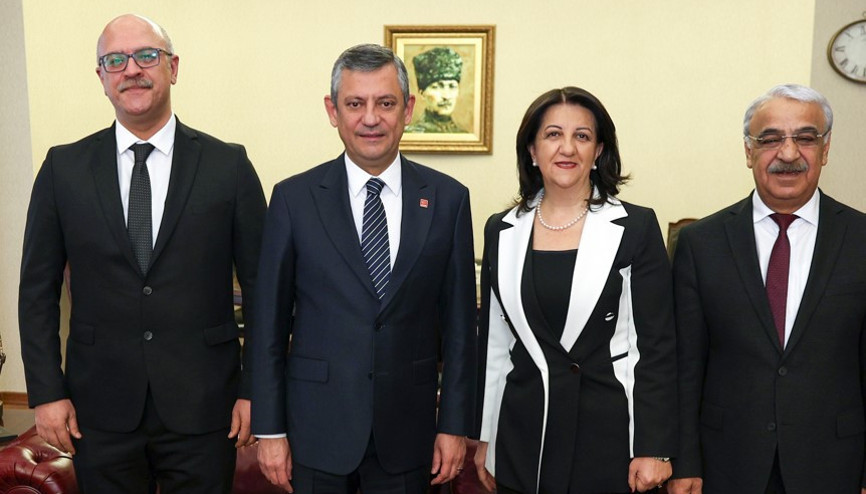 DEM Parti heyetinden CHPye ziyaret